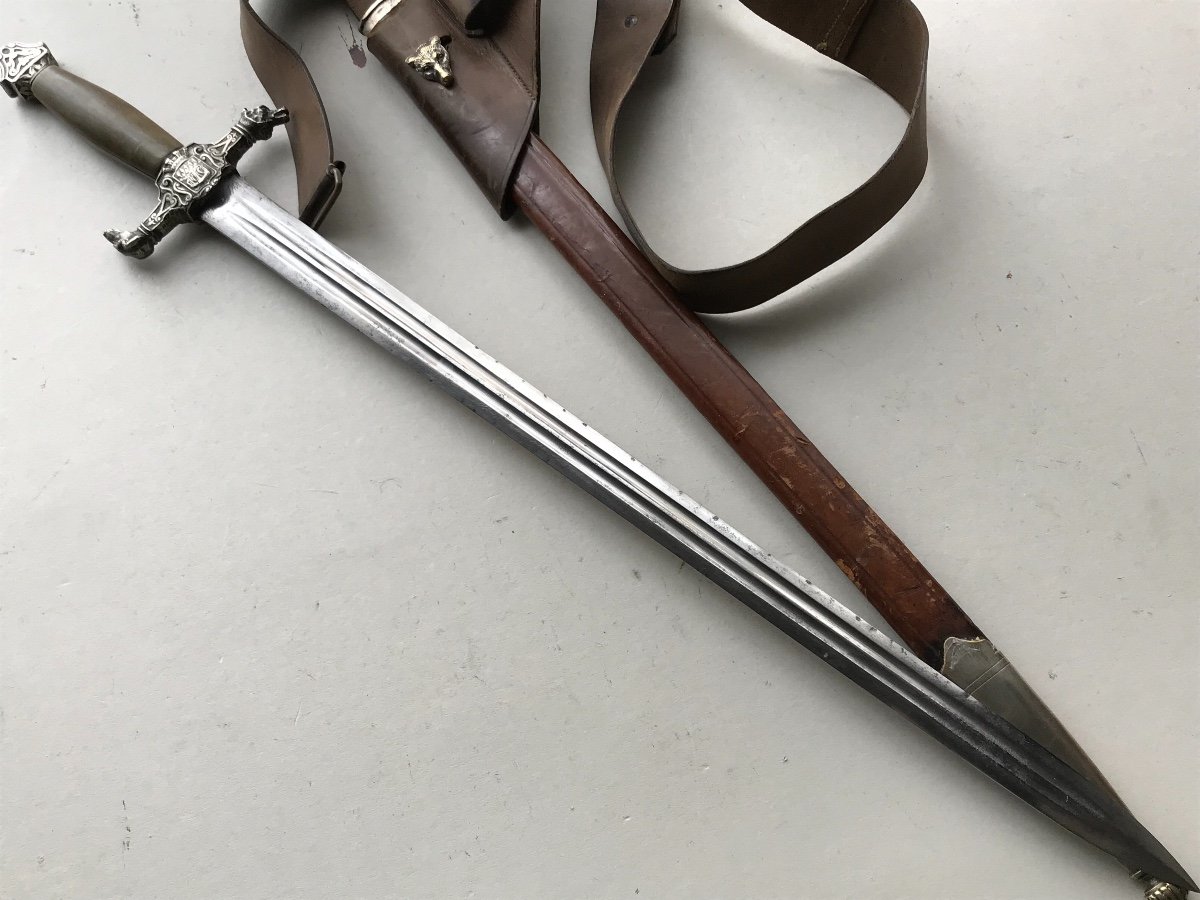 Paris Louvetier Hunting Dagger-photo-1