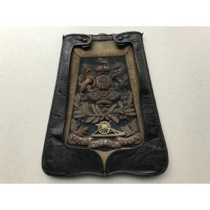 Sabretache Anglaise Officier Artillerie Victorienne