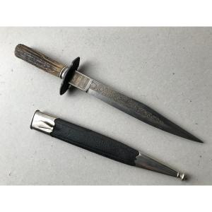 French Bowie Knife With Toledo Blade