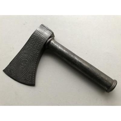 Strong And Large Persian Iron Axe/ Tabar Head