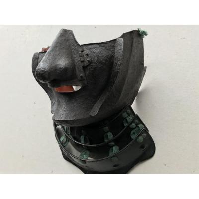 Very Old Samurai Menpo Mask