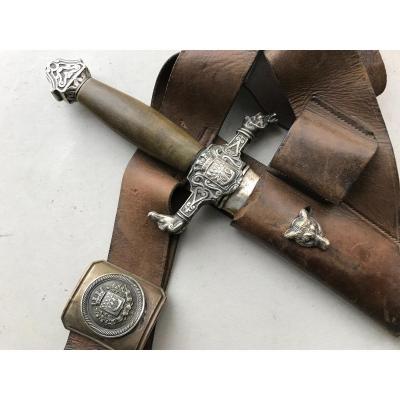 Paris Louvetier Hunting Dagger