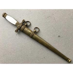 Solid Small French Navy Dagger