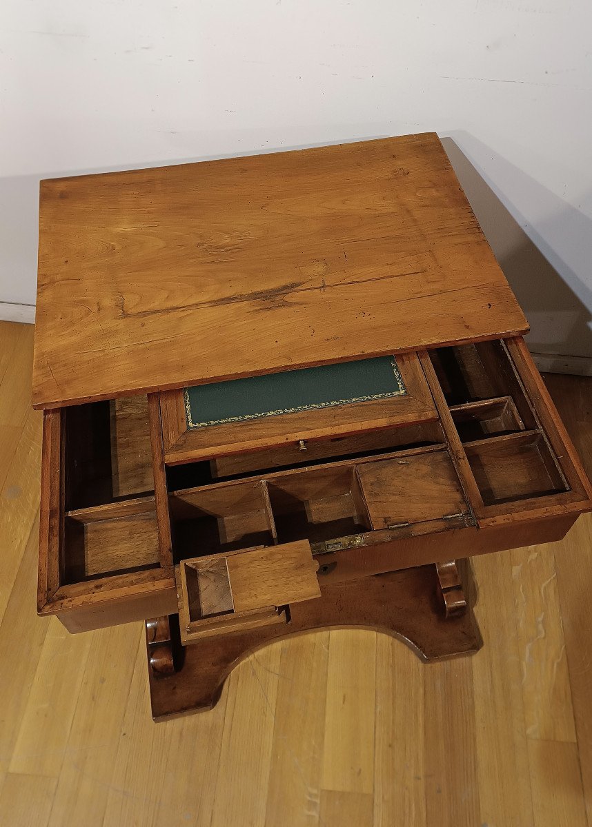 Early 19th Century Small Working Table-photo-5