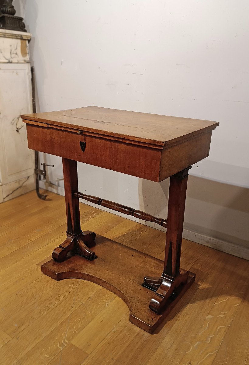 Early 19th Century Small Working Table-photo-6