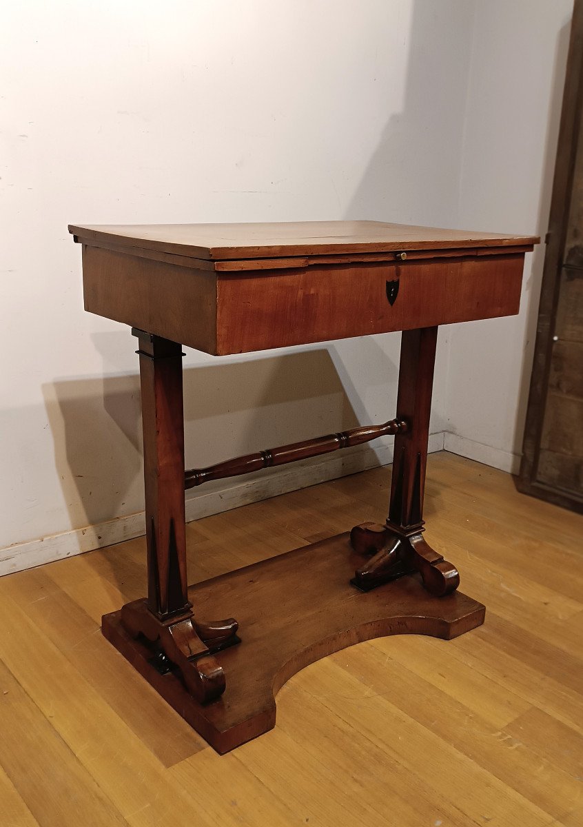 Early 19th Century Small Working Table-photo-7