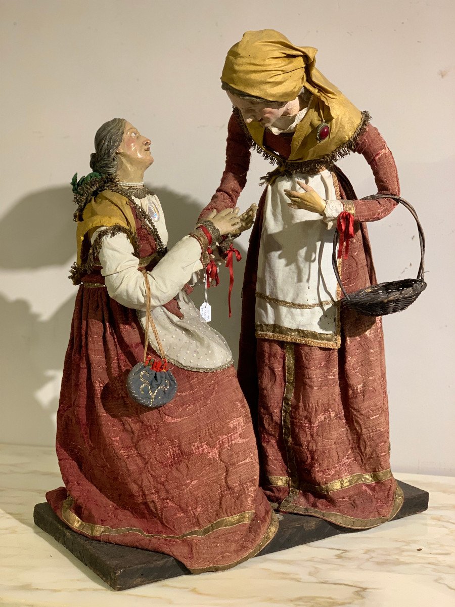 Neapolitan Nativity Figures 18th Century-photo-3