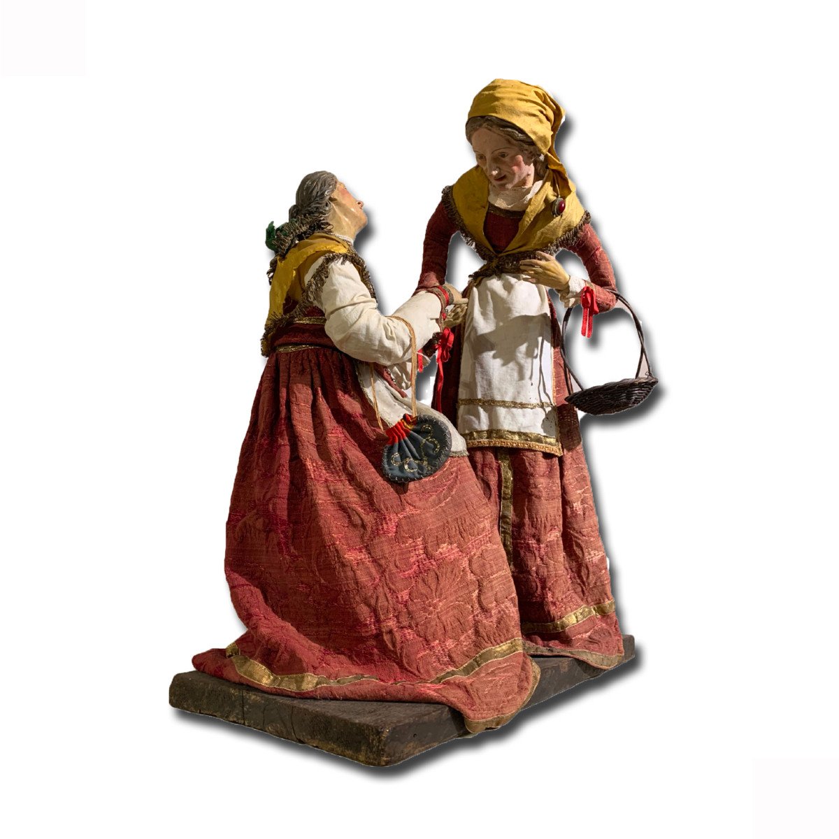 FIGURINES DE LA NATIVITÉ NAPOLITAINE 18ème SIÈCLE