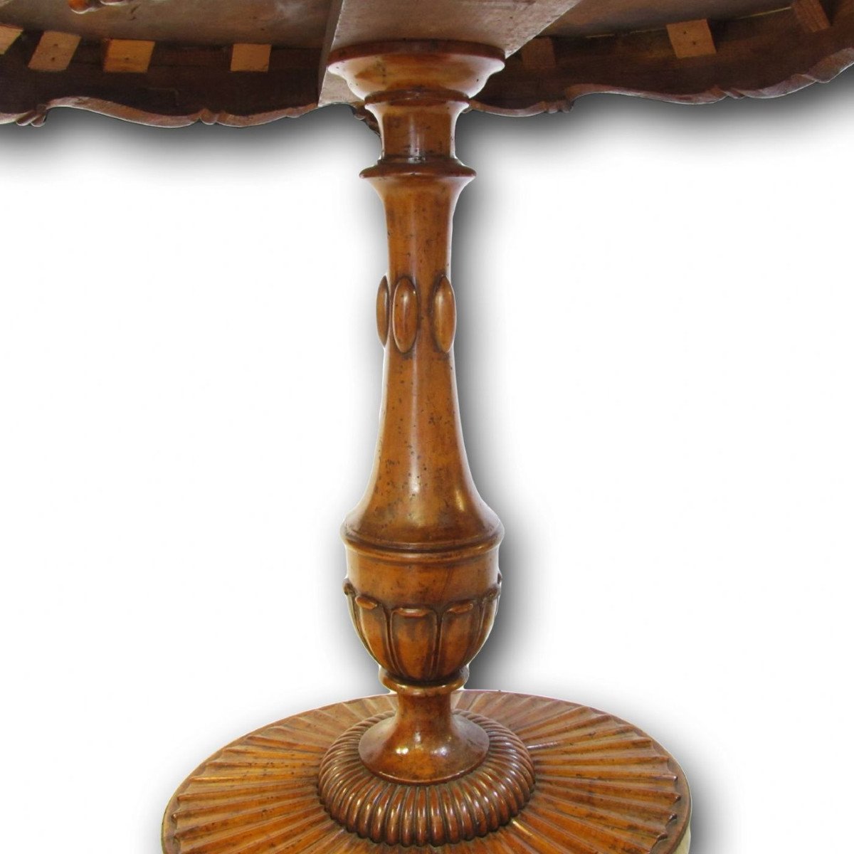 Early 19th Century Oval Coffee Table-photo-1