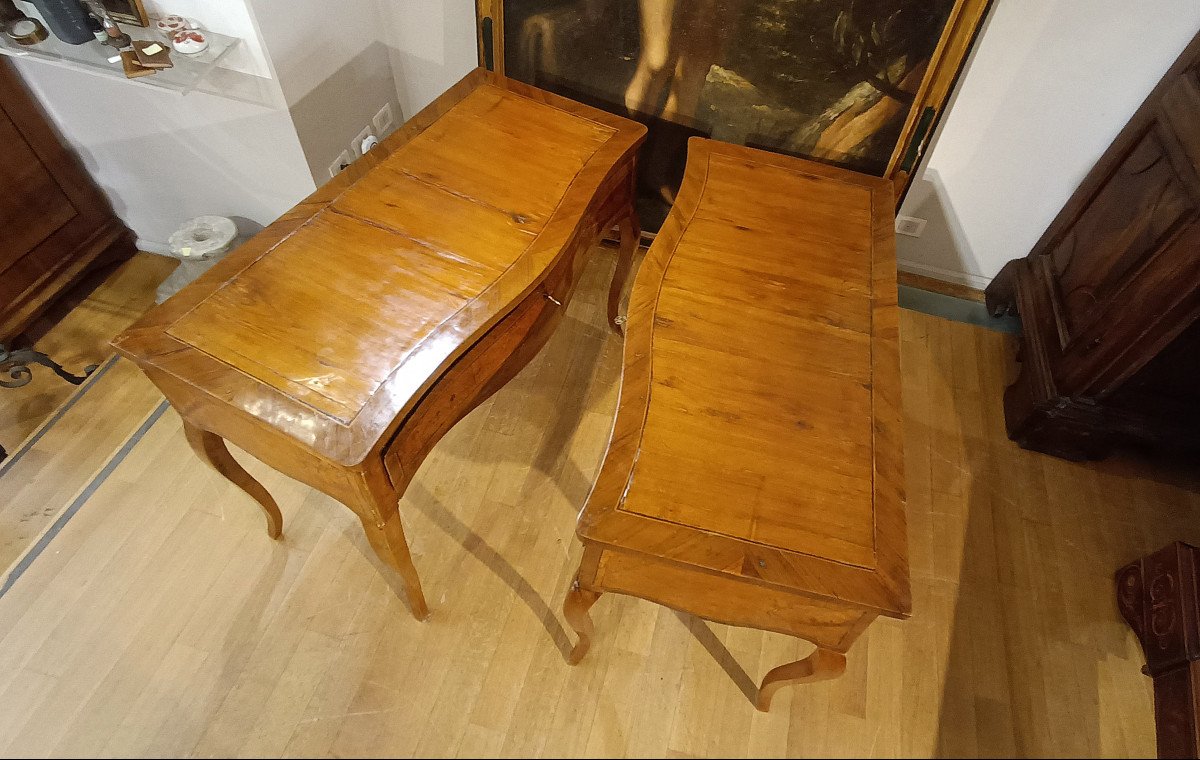 Mid 18th Century Pair Of Consolle Tables-photo-2