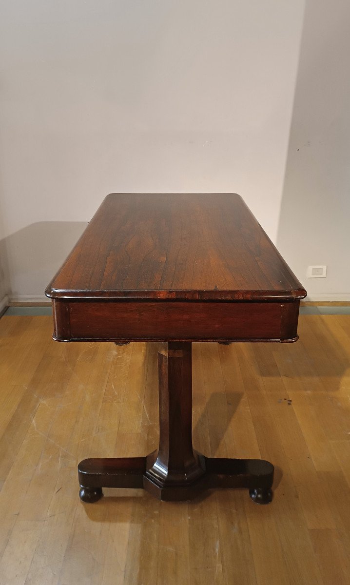 Early 19th Century Charles X Center Desk -photo-3