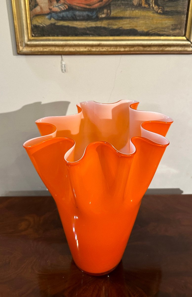 1940s Venini Murano Vase -photo-2