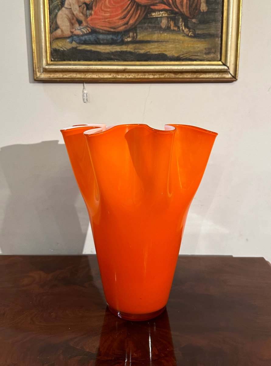 1940s Venini Murano Vase -photo-4