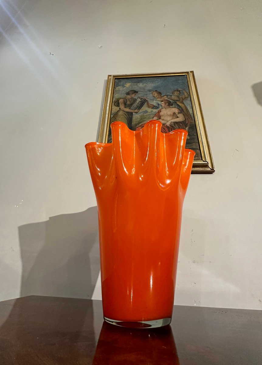 1940s Venini Murano Vase -photo-6