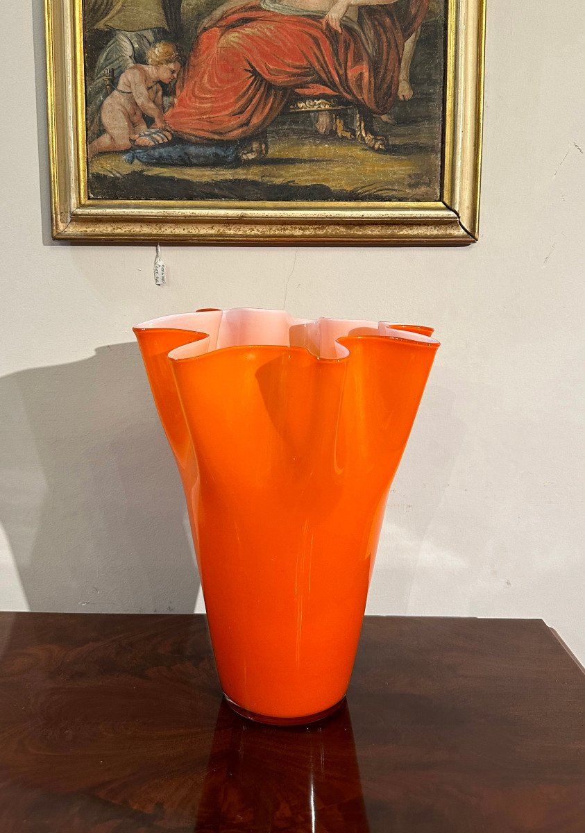 1940s Venini Murano Vase -photo-8