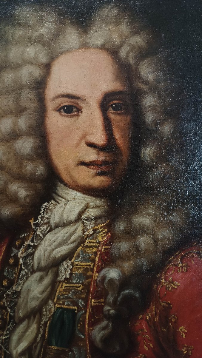 Early 18th Century Portrait Of A Gentleman -photo-7