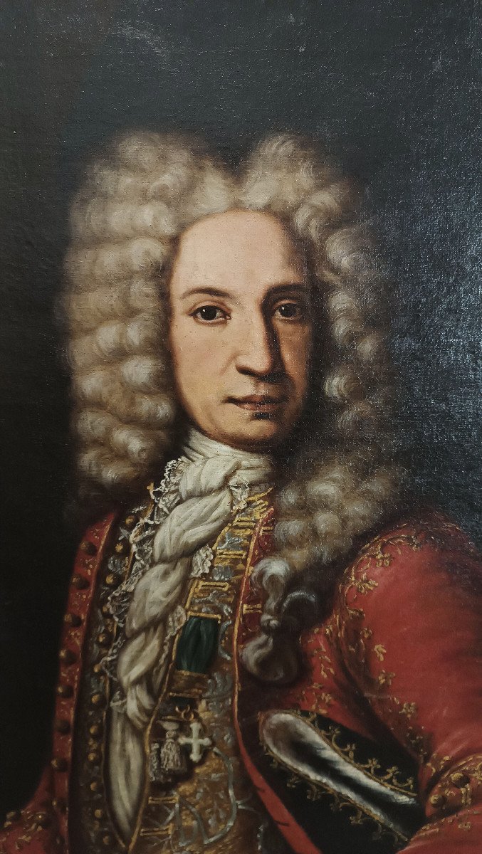 Early 18th Century Portrait Of A Gentleman -photo-8