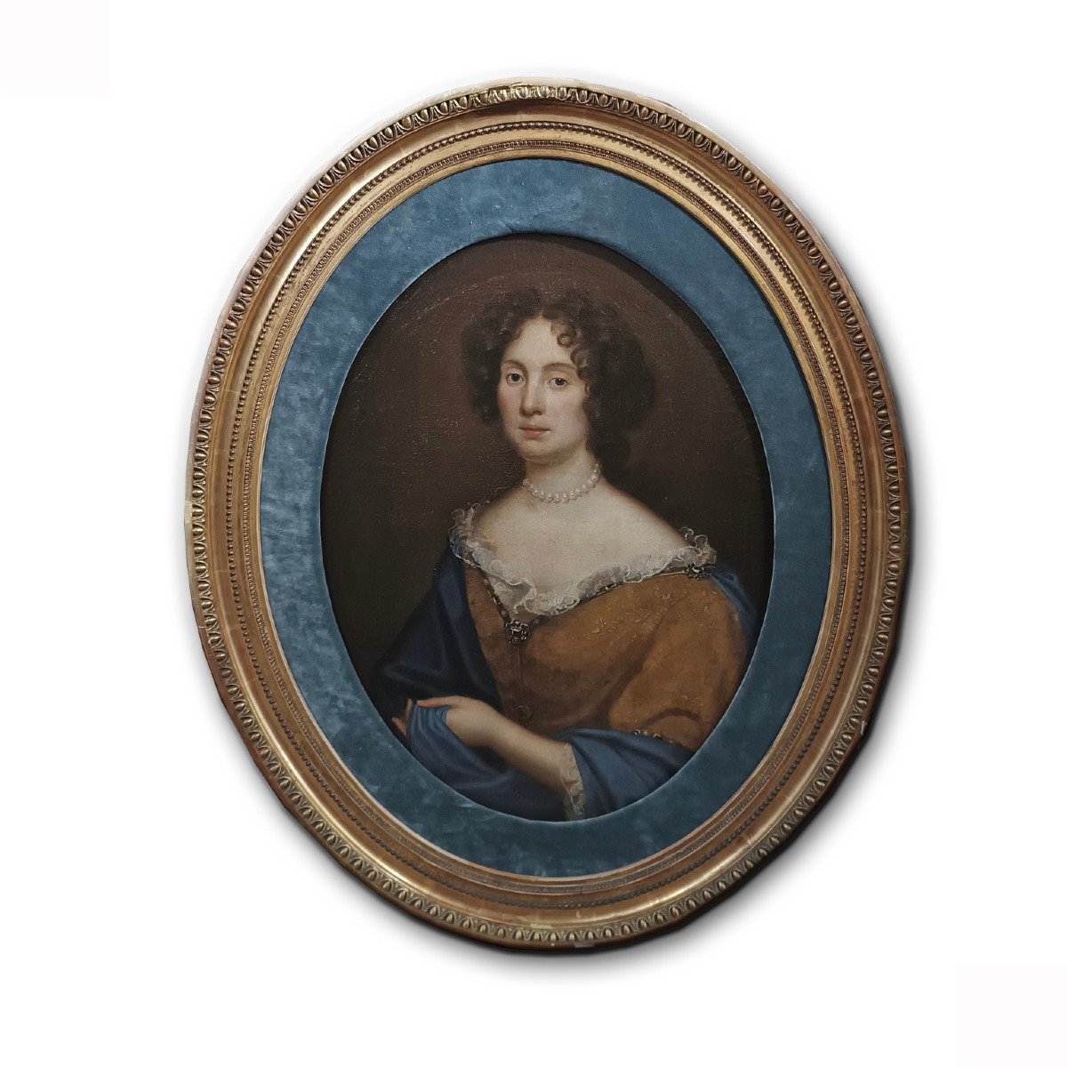 PORTRAIT DE LA MARQUISE GINORI 18ème SIÈCLE