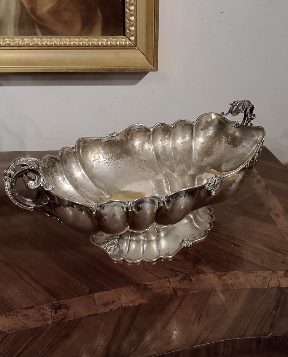 Late 19th-early 20th Century Italian Silver Centerpiece-photo-1