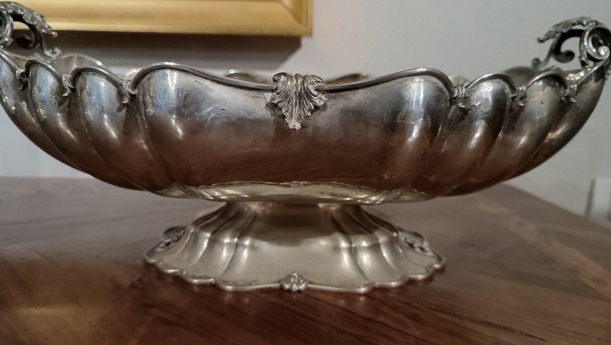 Late 19th-early 20th Century Italian Silver Centerpiece-photo-3