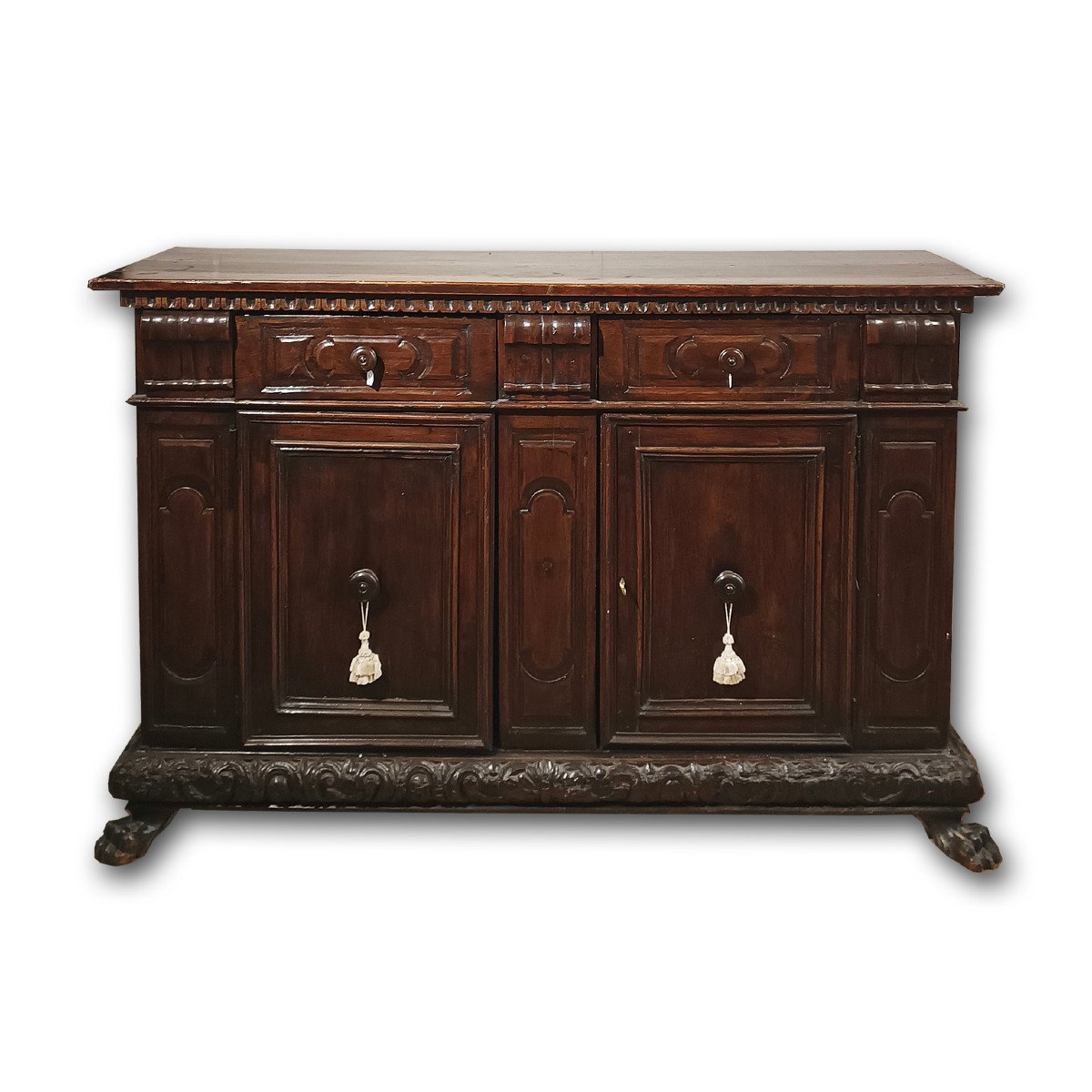 17th Century Lombard Walnut Sideboard