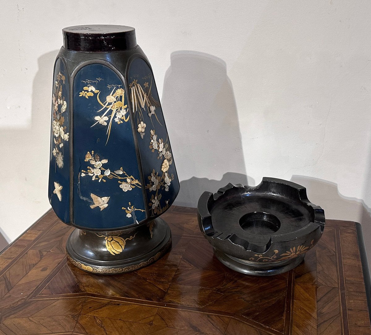 End Of The 19th Century Pair Of Japanese Vases-photo-2