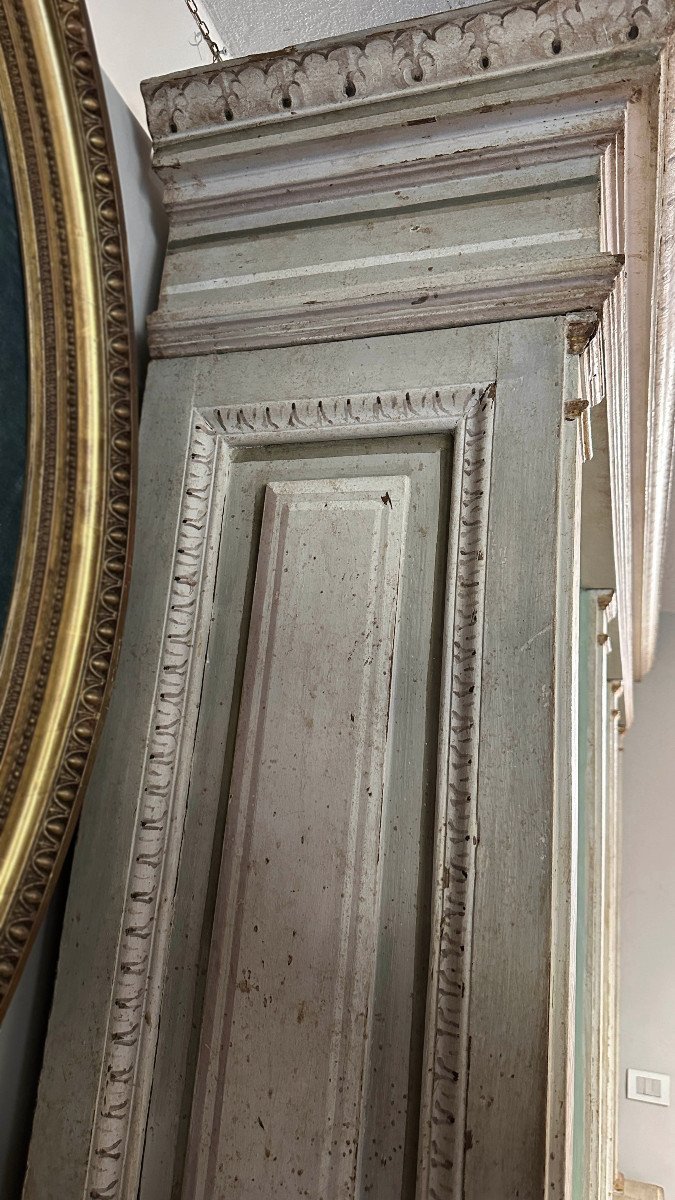  Late 18th Century Neoclassical Painted Bookshelf -photo-4