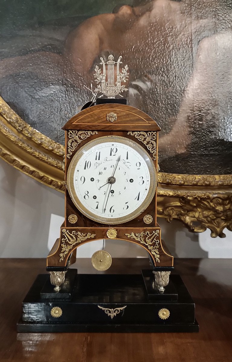 Early 19th Century Viennese Empire Clock -photo-1