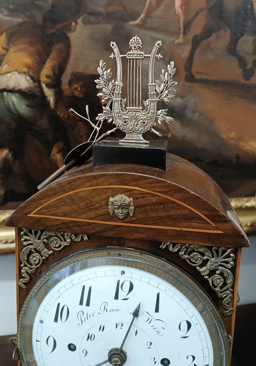 Early 19th Century Viennese Empire Clock -photo-4