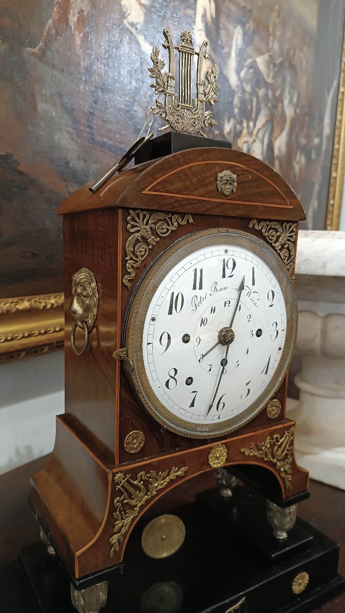 Early 19th Century Viennese Empire Clock -photo-5