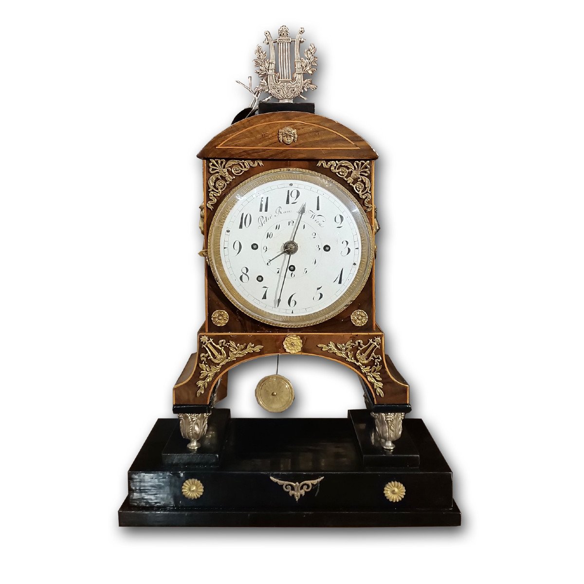 Early 19th Century Viennese Empire Clock 