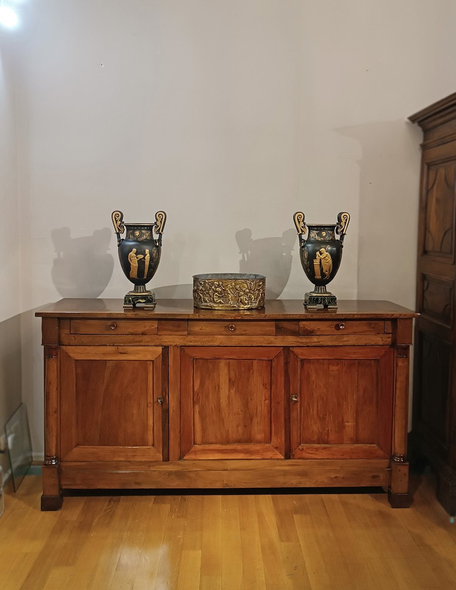 Early 19th Century Tuscan Empire Sideboard -photo-6