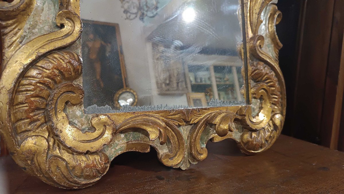 Late 17th Century Louis XIV Mirror -photo-4