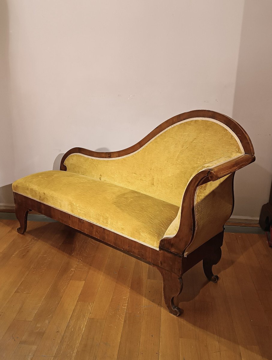 First Half Of The 19th Century Small Charles X Chair -photo-2