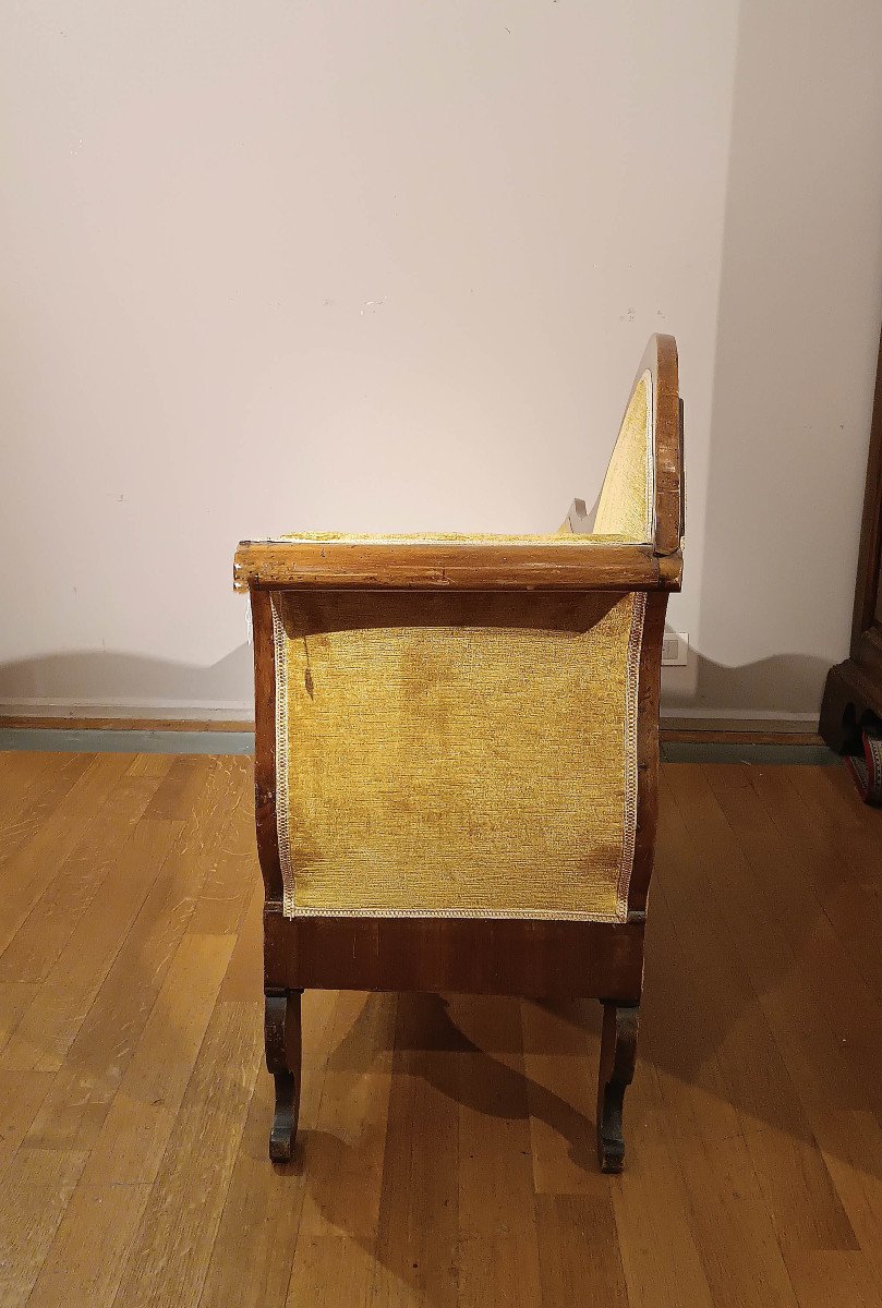 First Half Of The 19th Century Small Charles X Chair -photo-3