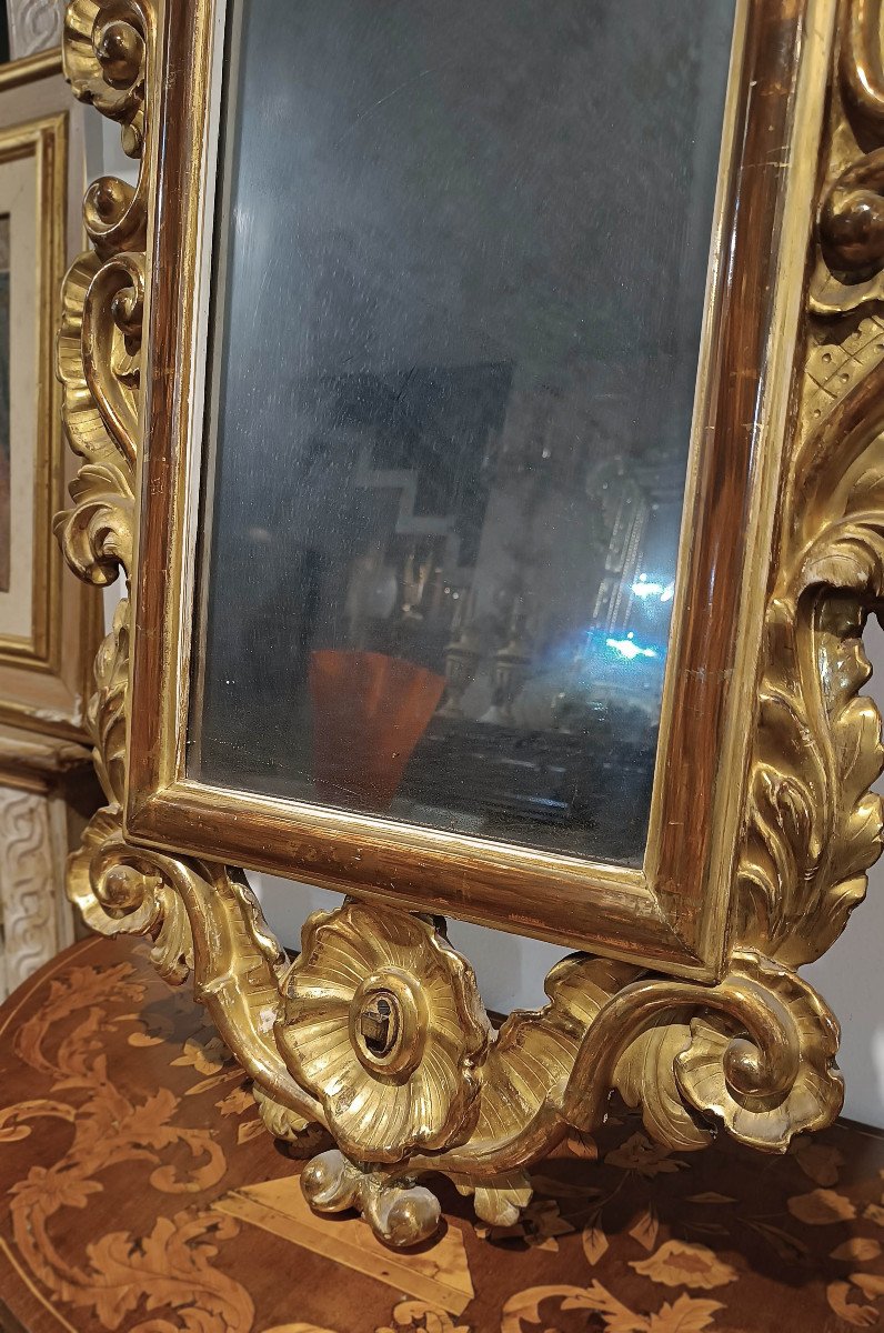 First Half Of The 19th Century Louis Philippe Gilded Mirror -photo-3