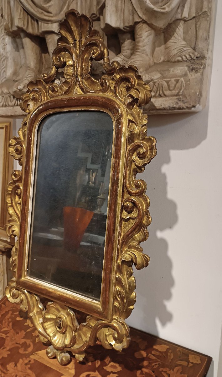 First Half Of The 19th Century Louis Philippe Gilded Mirror -photo-4