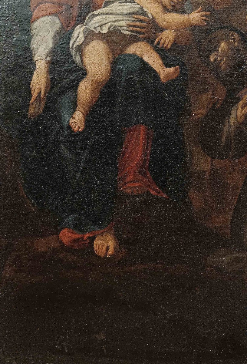 Second Half Of The 18th Century Presentation Of Jesus Painting-photo-5