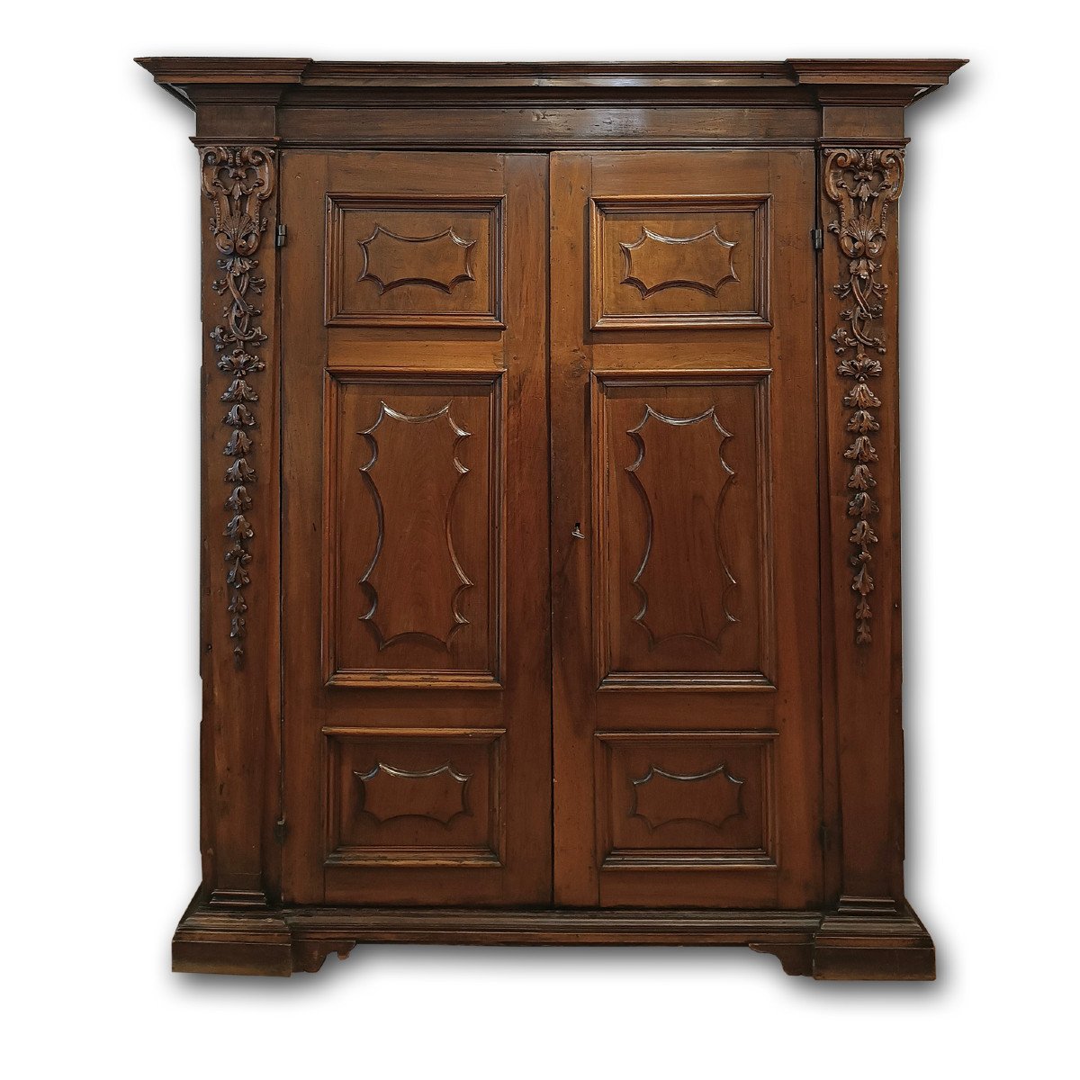 Late 17th Century Louis XIV Walnut Wardrobe 