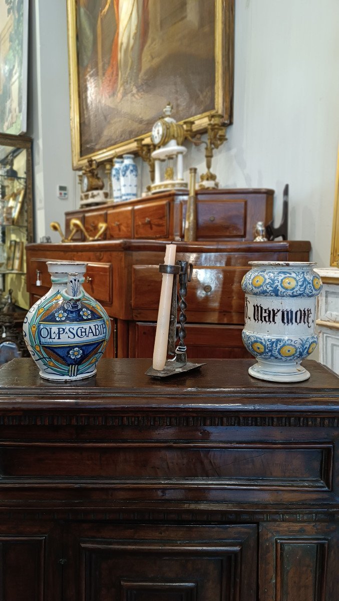 18th Century Pharmacy Albarello Faenza -photo-6