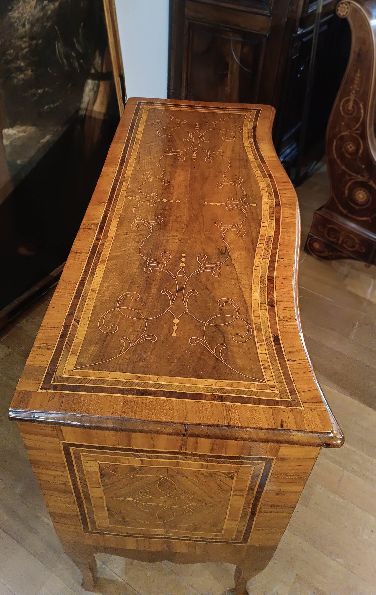 Mid 18th Century Louis XV Paneled Chest Of Drawers-photo-2