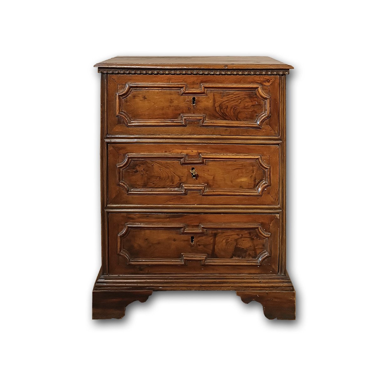 End Of 17th Century Louis XIV Walnut Small Chest 