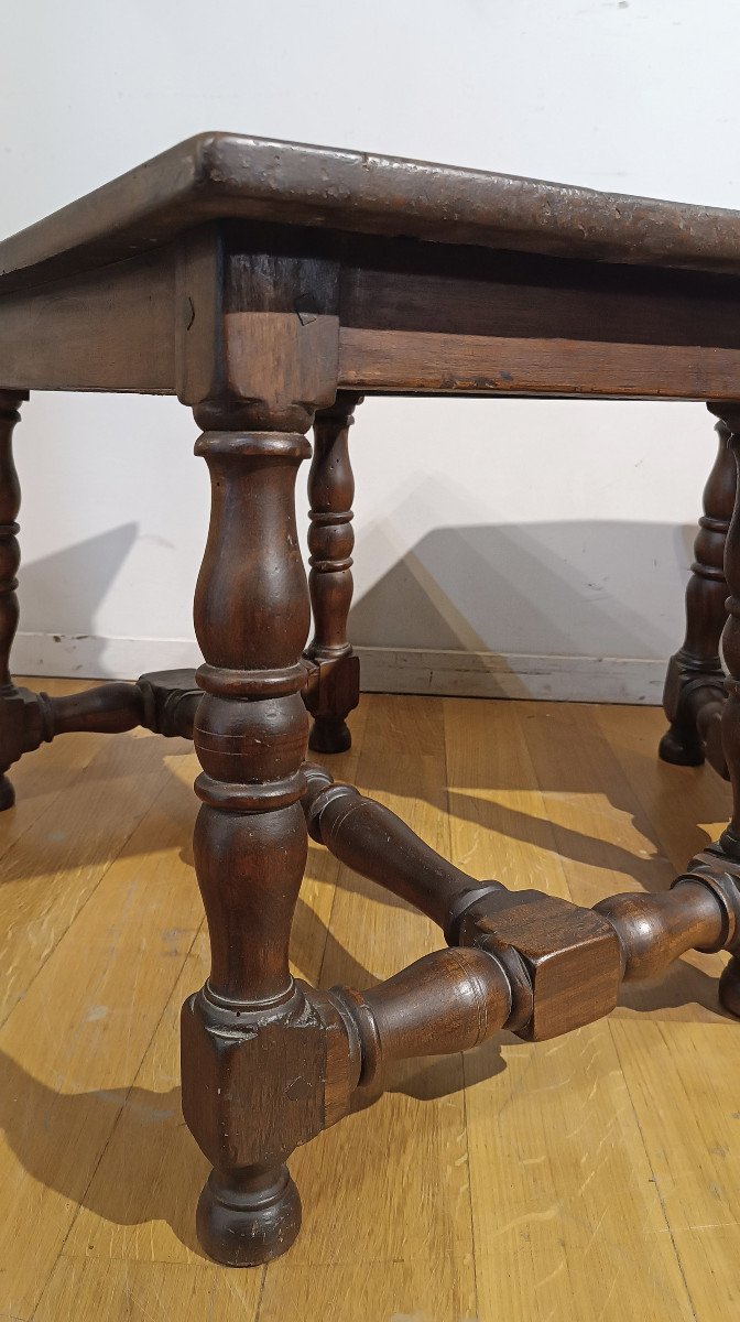 End Of The 17th Century Pair Of Louis XIV Stools-photo-4