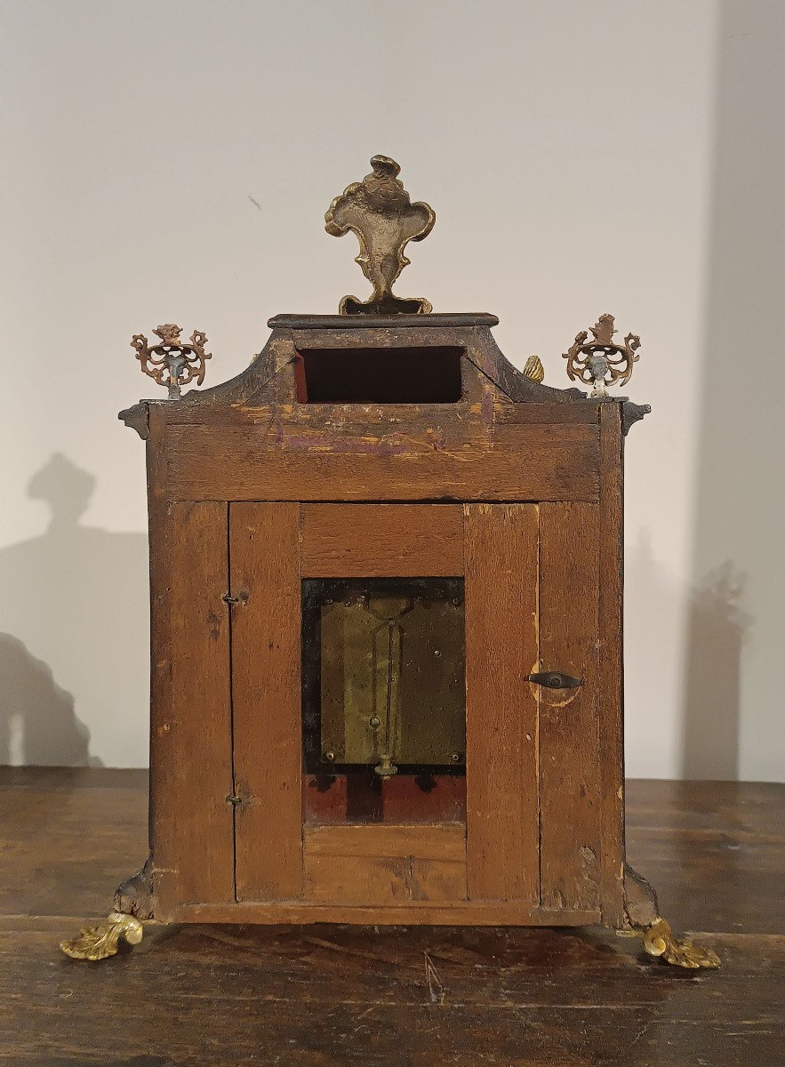 Second Half Of The 17th Century Walnut And Golden Bronze Clock -photo-4