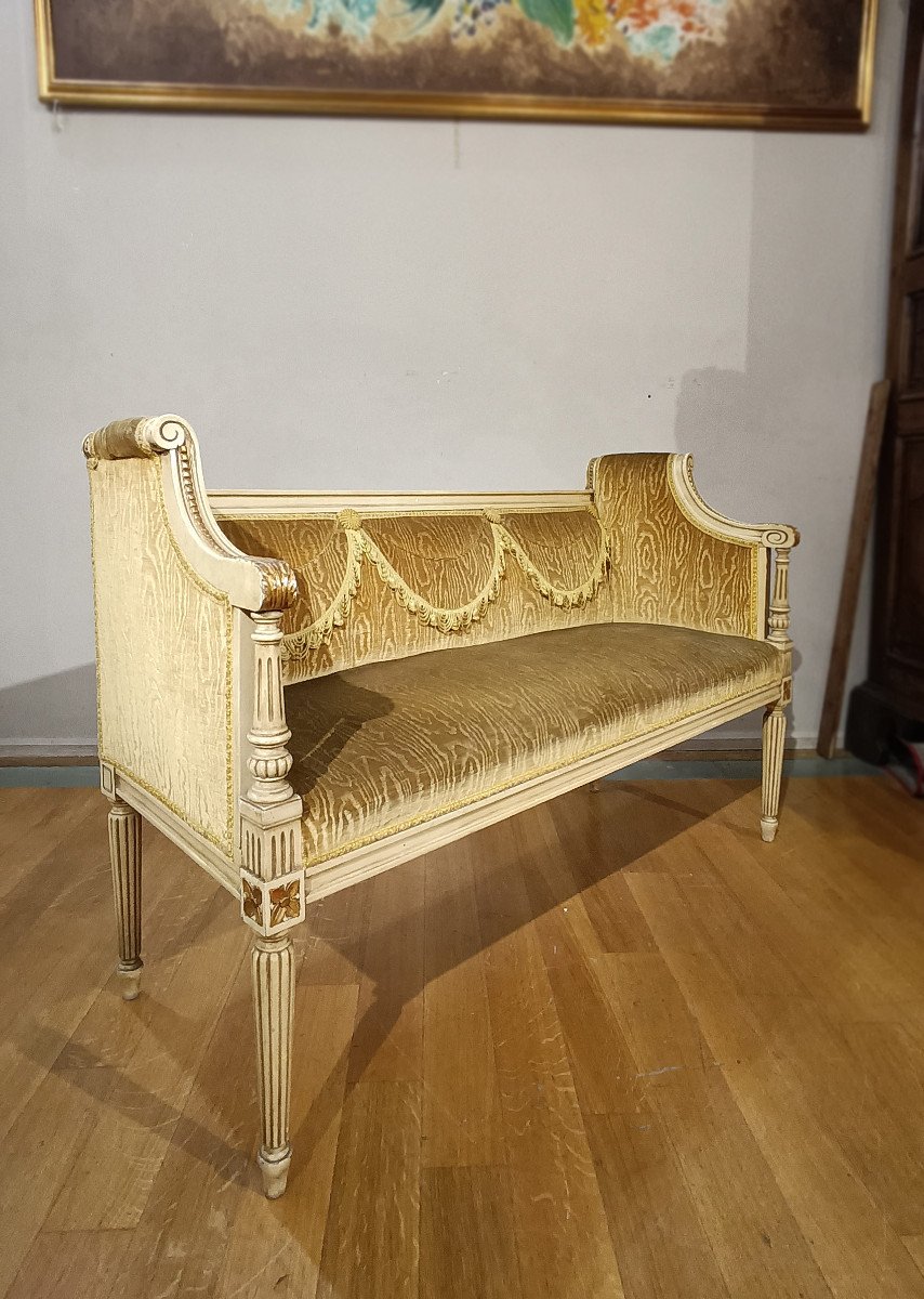 Second Half Of The 19th Century Sofa In Neoclassical Style -photo-1