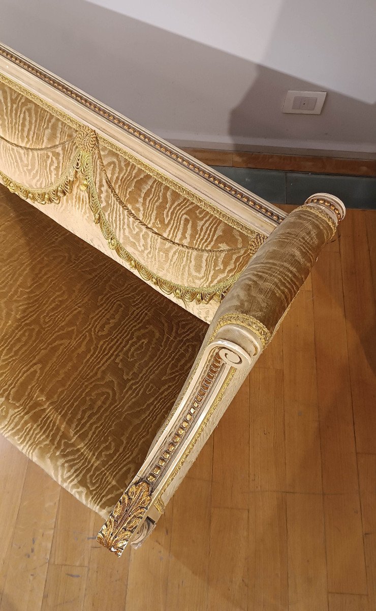 Second Half Of The 19th Century Sofa In Neoclassical Style -photo-5