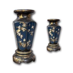 End Of The 19th Century Pair Of Japanese Vases