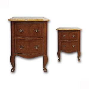 18th Century Pair Of Louis XV Bedside Tables