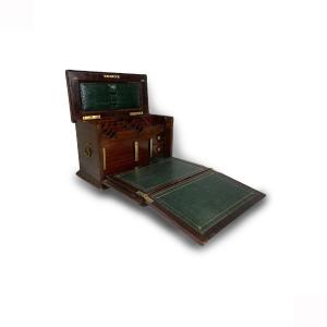 End Of The 19th Century English Traveling Writing Desk