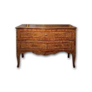 Mid 18th Century Louis XV Paneled Chest Of Drawers